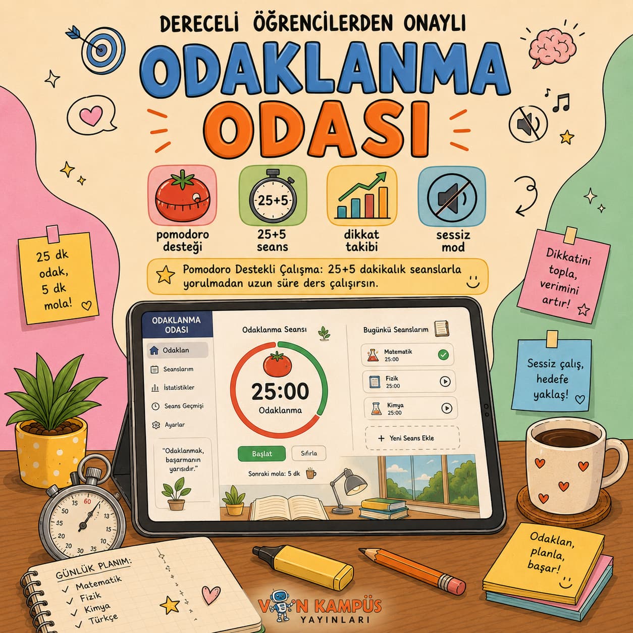 🎯 Odaklanma Odası