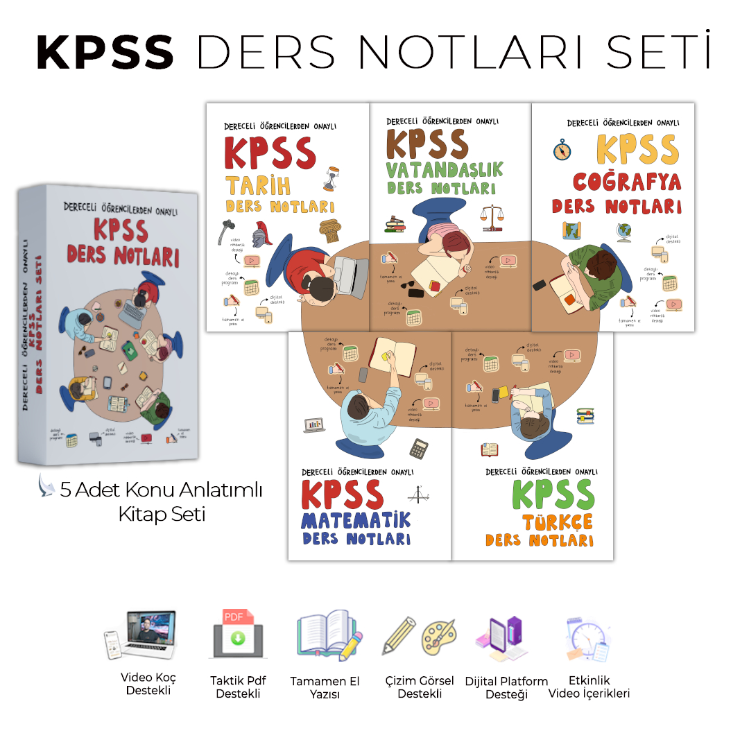 KPSS GKGY Ön Lisans, Lisans ve Orta Öğretim Basılı Set